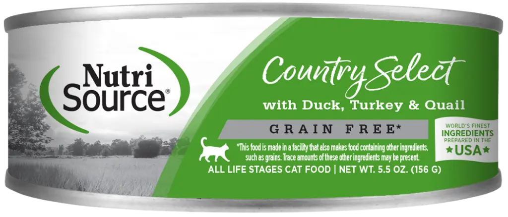Nutrisource alimento húmedo country select pollo y pato 