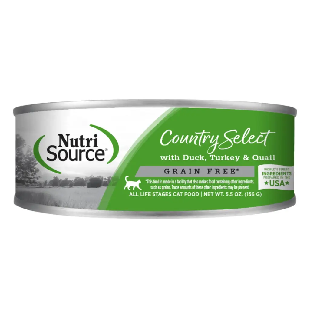 Nutrisource alimento húmedo country select pollo y pato 