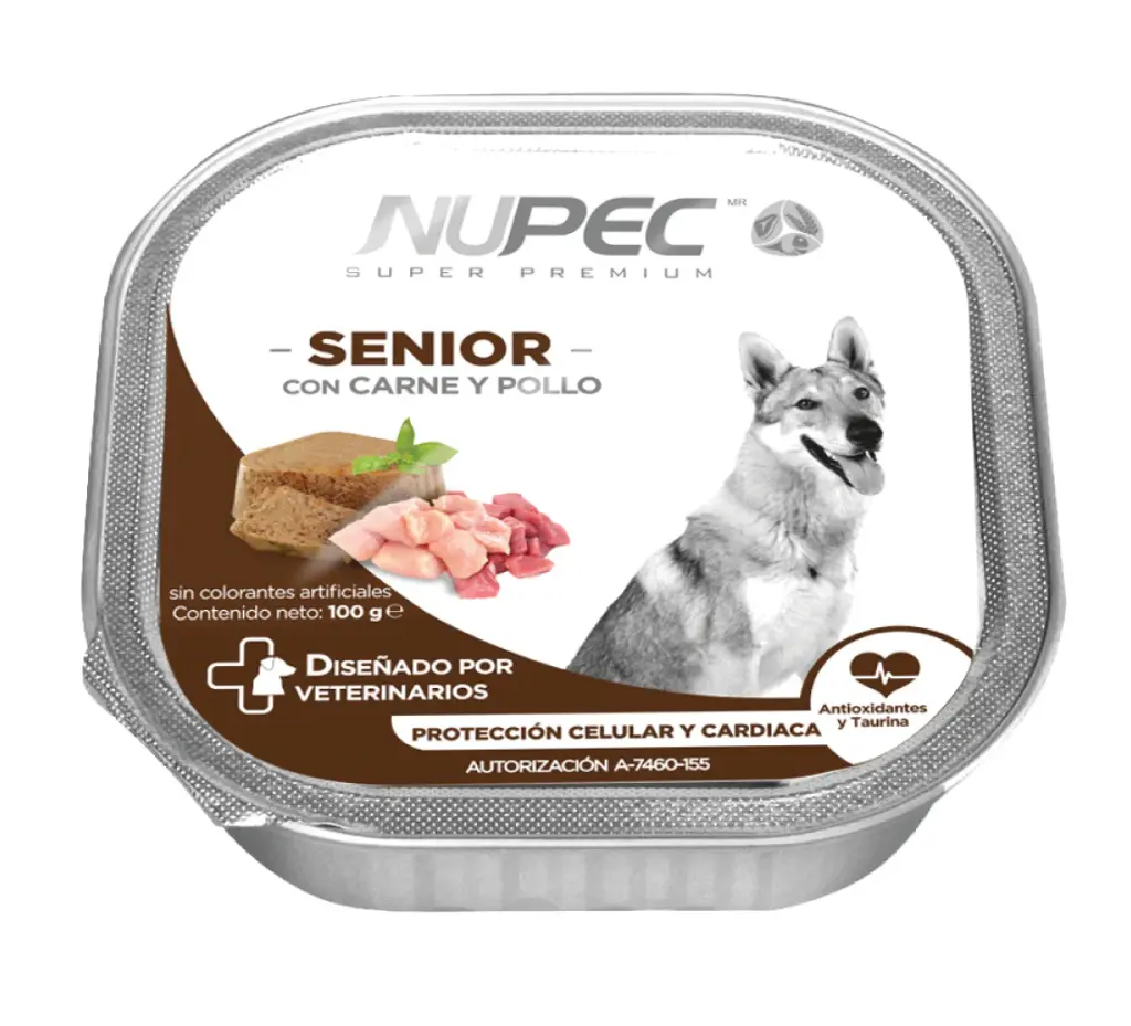 Alimento Humedo- Nupec-Senior