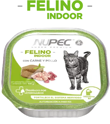 Alimento Humedo - Nupec - Felino Indoor