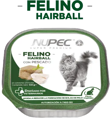 Comida Humda - Nupec - Felino Hairball