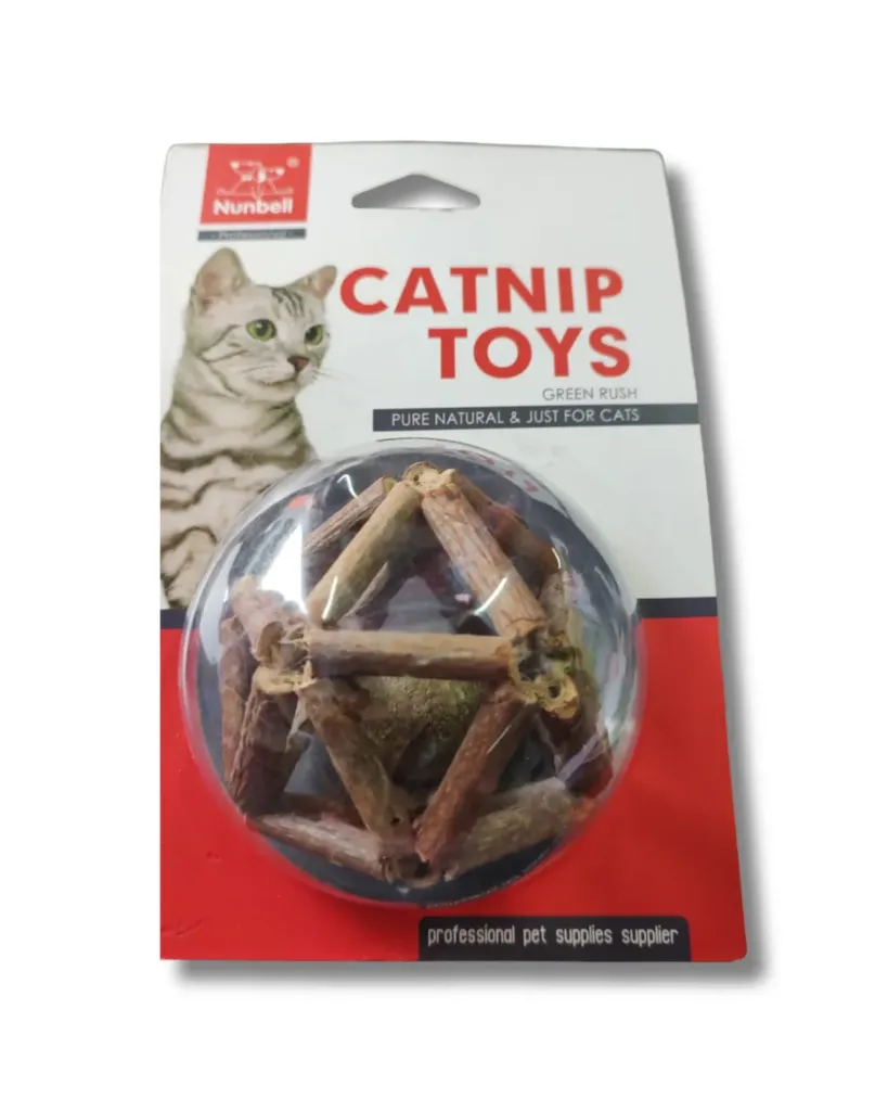 Juguete interactivo con Catnip para gatos