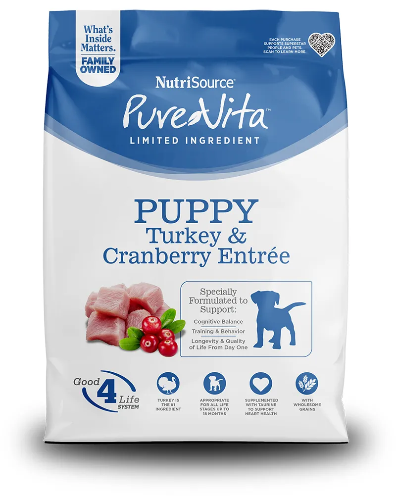Puppy Turkey & Cranberry Entrée 4lb