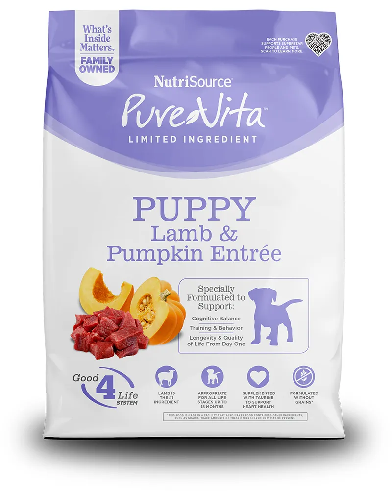 Puppy Lamb & Pumpkin Entrée 4lb