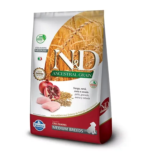 N&D Ancestral Frango Puppy Medium - 2.5 kg