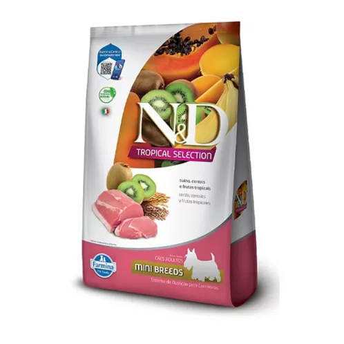 N&D Tropical Canine Adult Suíno Mini - 2.5 kg