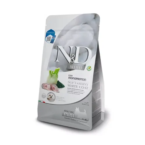 N&D White Adulto mini - 2.5kg