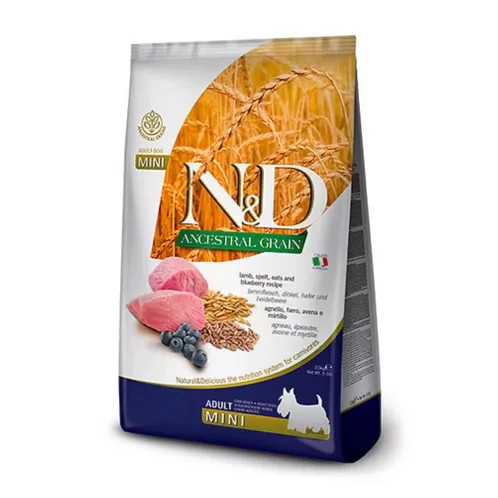 N&D Ancestral Cordero Adulto Mini 2.5kg