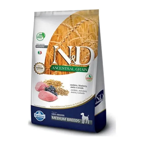 N&D Ancestral Cordero Adulto Medium 2.5kg
