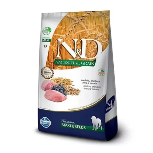 N&D Ancestral Cordero Adulto Maxi Breeds 2.5kg