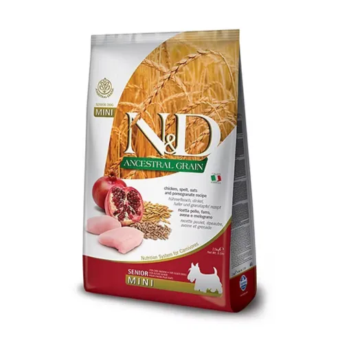 N&D Ancestral Frango Senior Mini - 2.5 kg