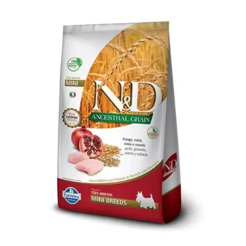 N&D Ancestral Frango Adulto Mini 2.5kg