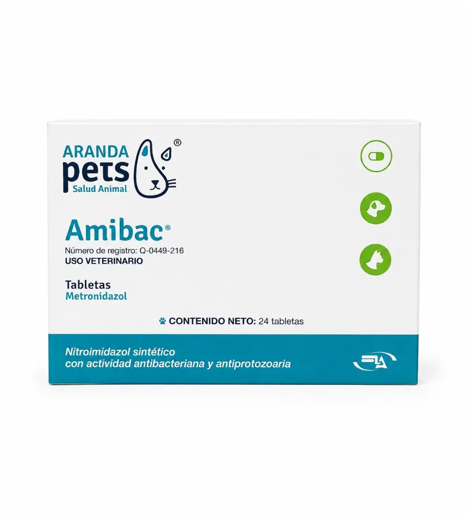Amibac (Metronidazol) 24 tabletas