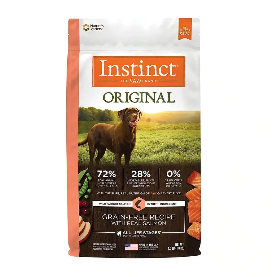 Instinct Original Grain - Free Salmon For Dogs 4lb