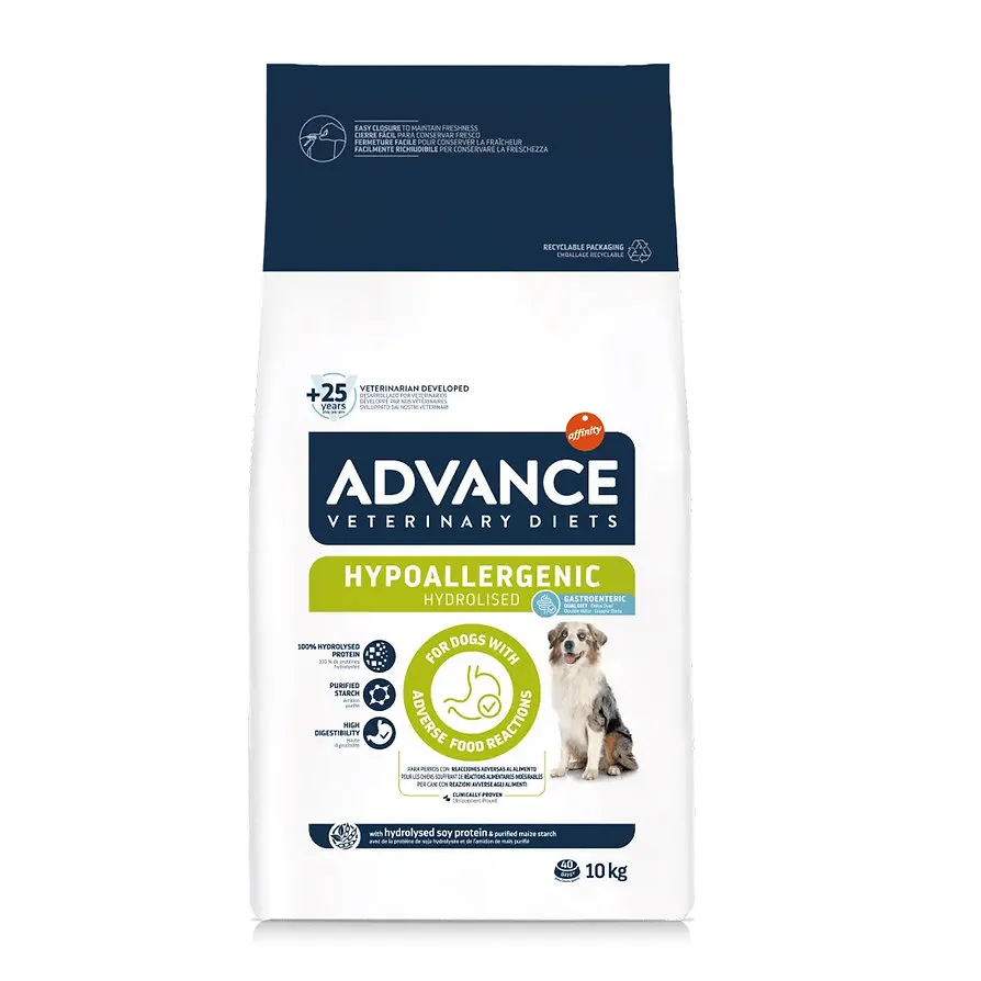 Advance concentrado para perro (Hypoallergenic/gastroenteric) 10kg
