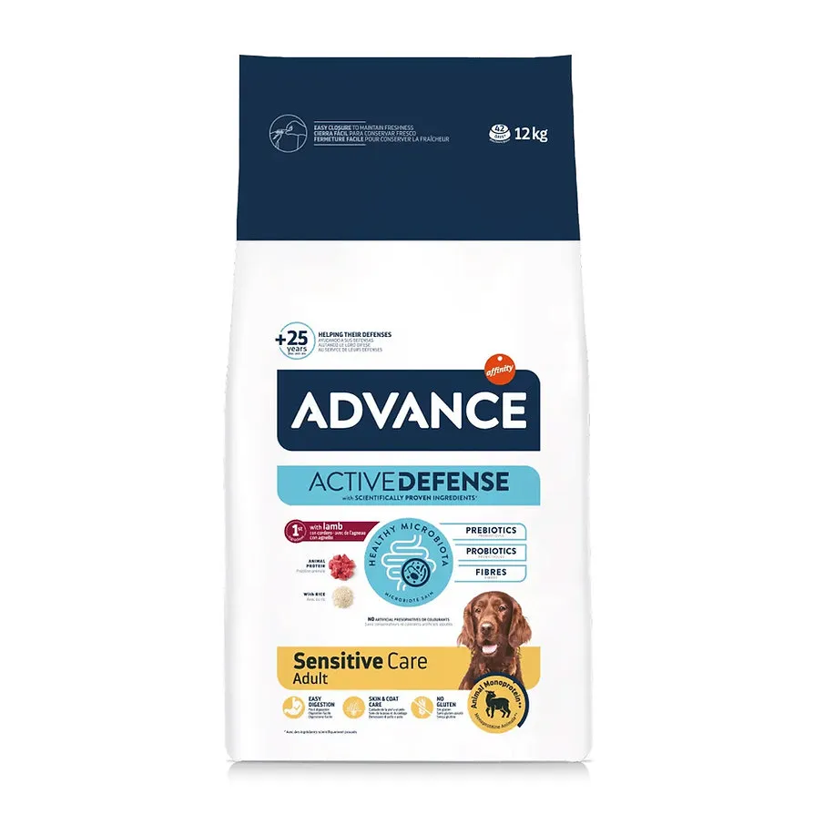 Advance Perro - Sensitive Lamb & Rice 12kg