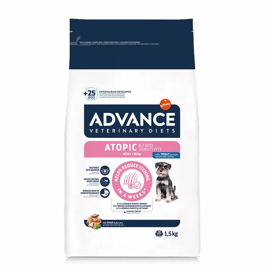 Advance Veterinary Diets Perro - Atopic Min 1.5kg