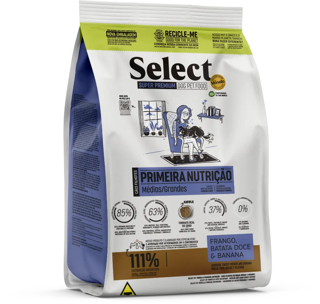 Monello Select Cachorros - Razas medianas y grandes 7kg