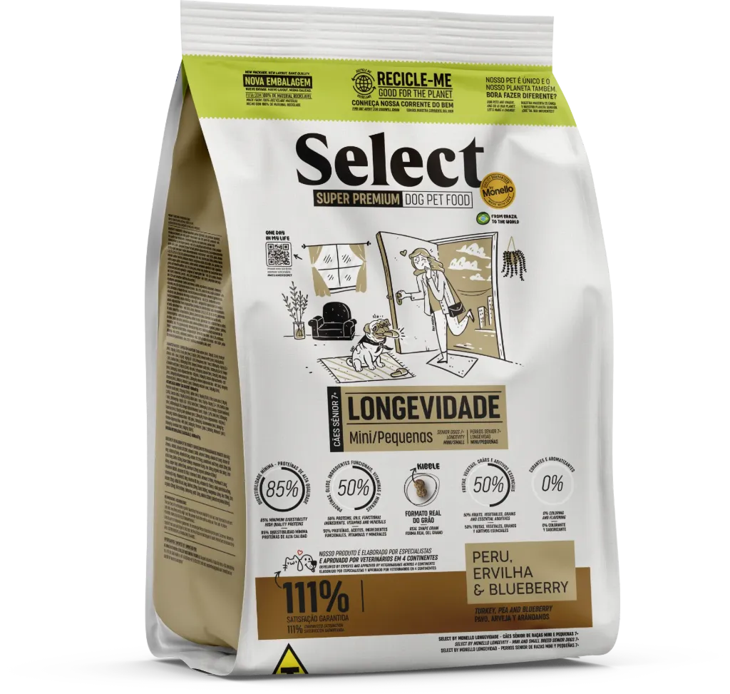 Monello Select - Senior 7+ Razas Minis y Pequeñas 2kg