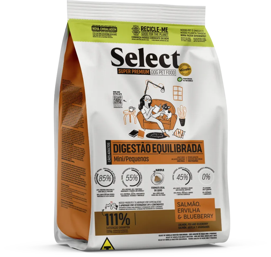 Monello Select - Senior 7+ Razas Minis y Pequeñas 10.1kg