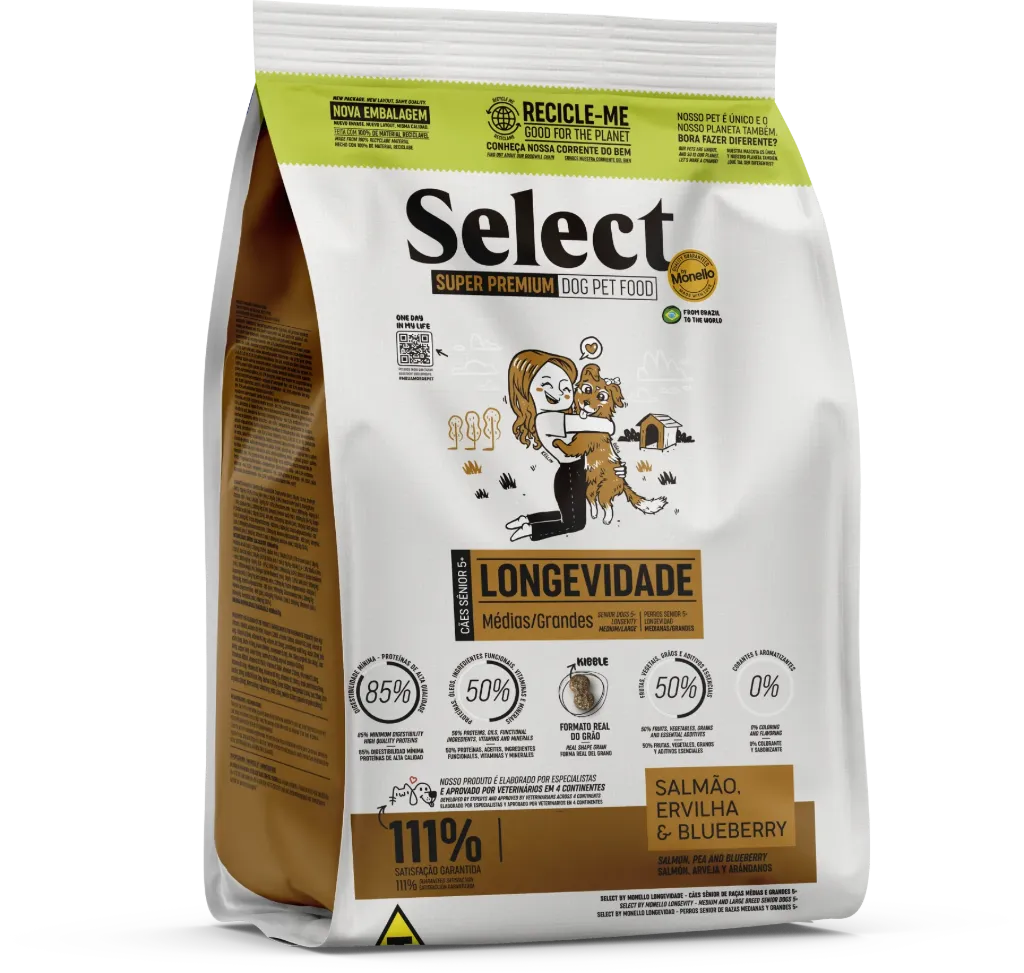 Monello Select Senior 5+ Razas medianas y grandes 7kg
