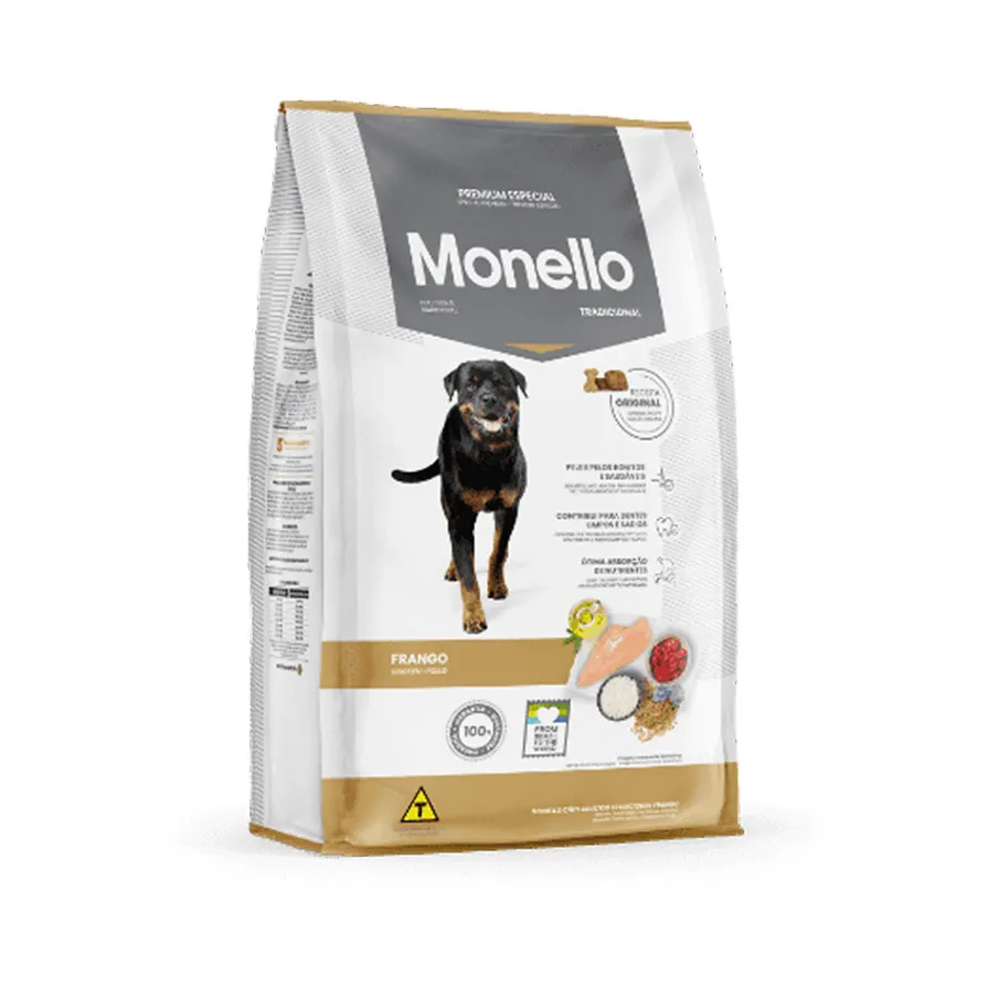 Monello Premium Tradicional para Perro - Pollo 15kg