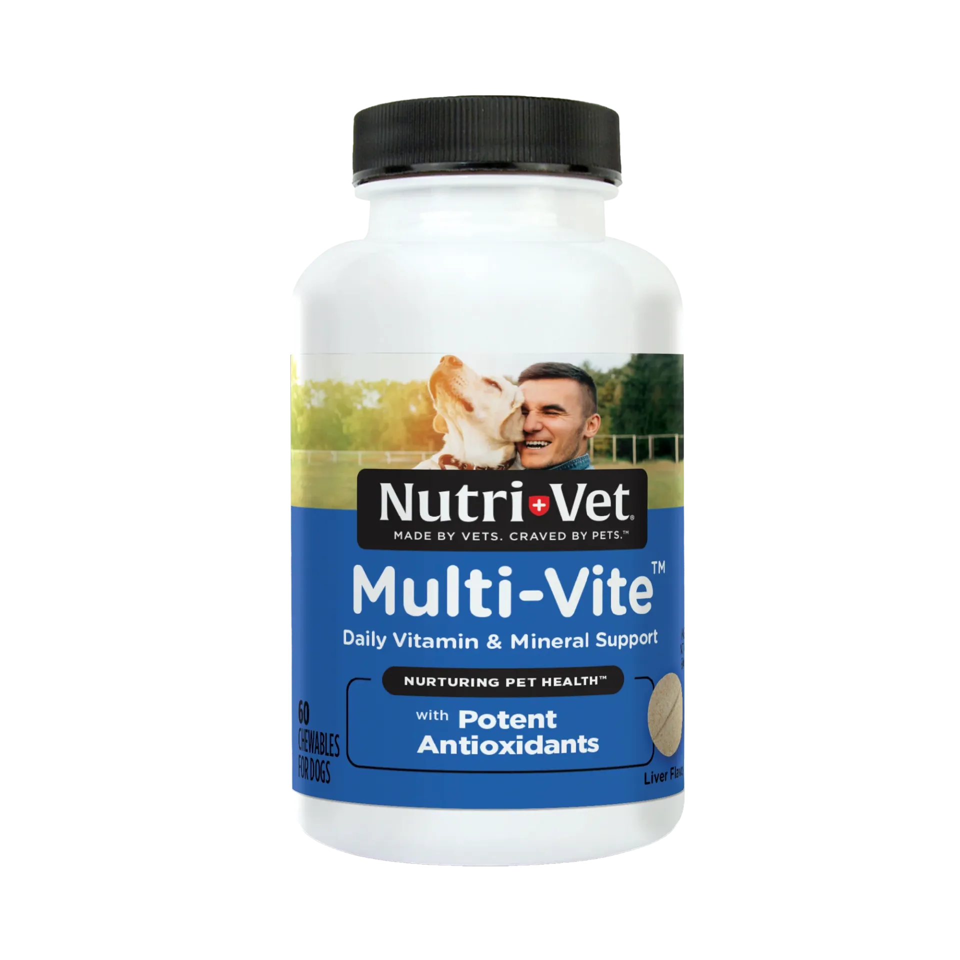 Nutri-Vet Cachorro Multi Vite - 60 tabletas Masticables