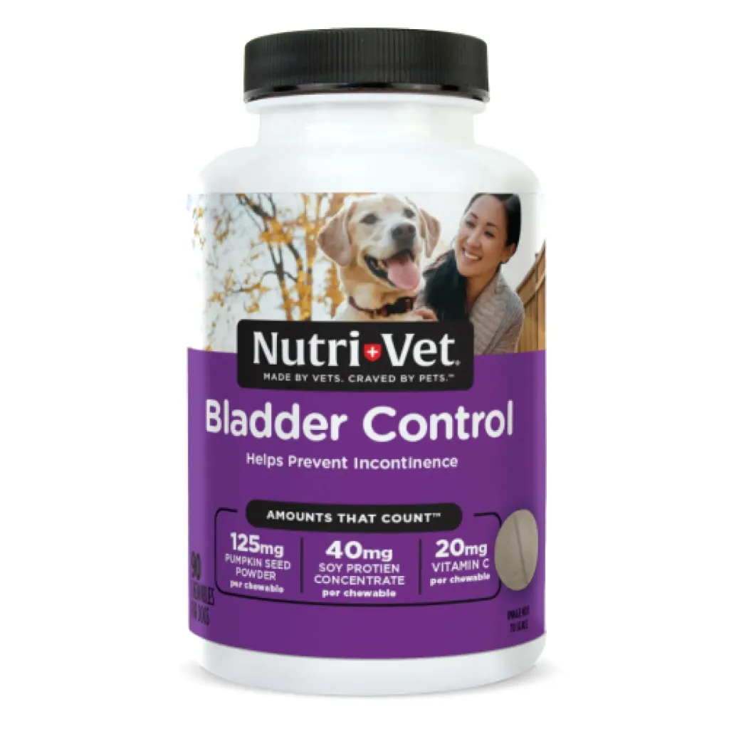 Nutri-Vet Bladder Control Masticables 90 tabletas