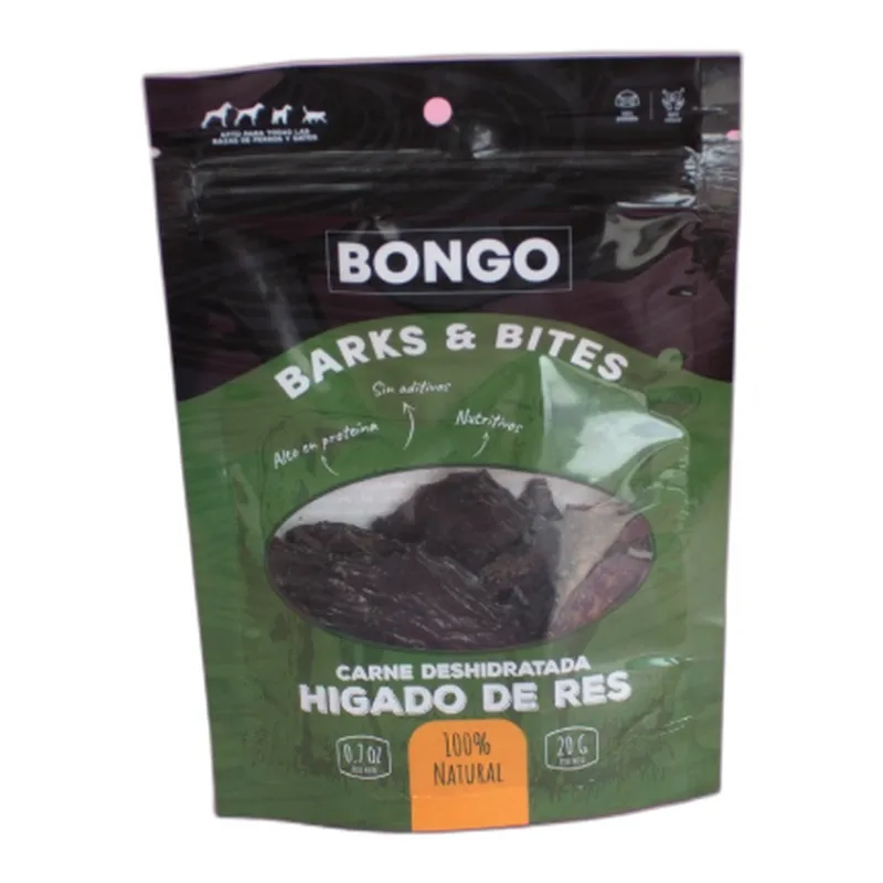 Bongo Barks & Bites - Hígado de Res deshidratado