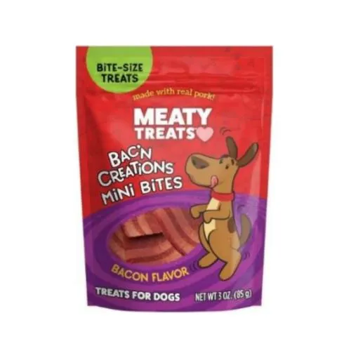 Meaty Treats Bac´n Creations Mini Bites 3oz