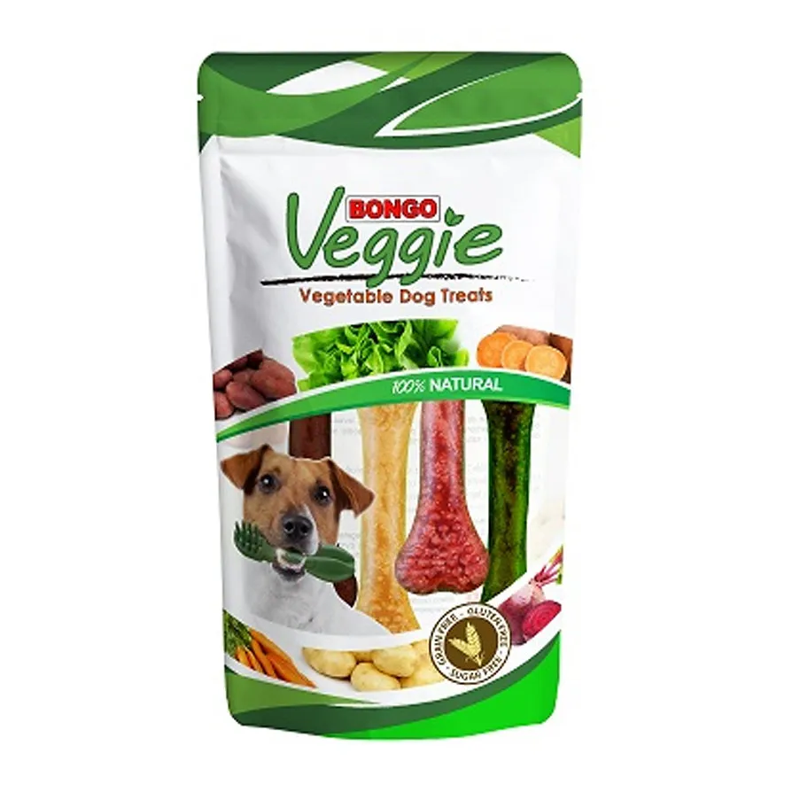 Veggie Nubby Bone MD – 4 Pack