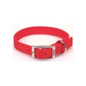 Collar Coastal de Hebilla Rojo