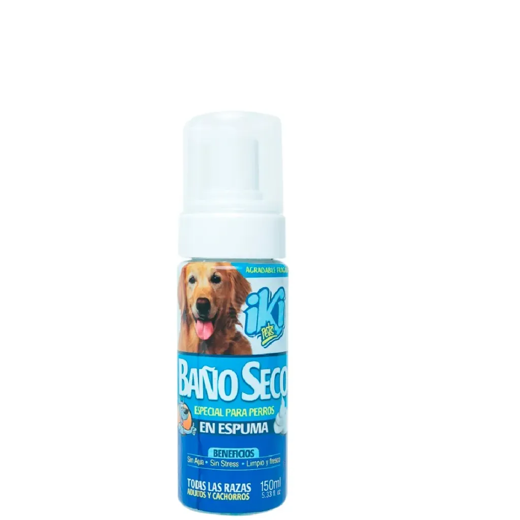 Iki baño de espuma para perro
