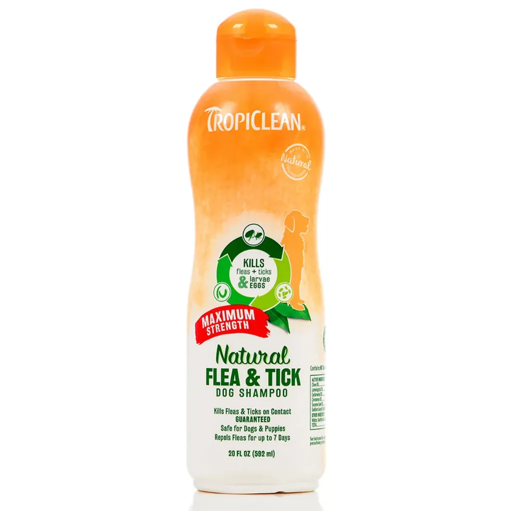 Tropiclean Natural Flea & Tick Shampoo