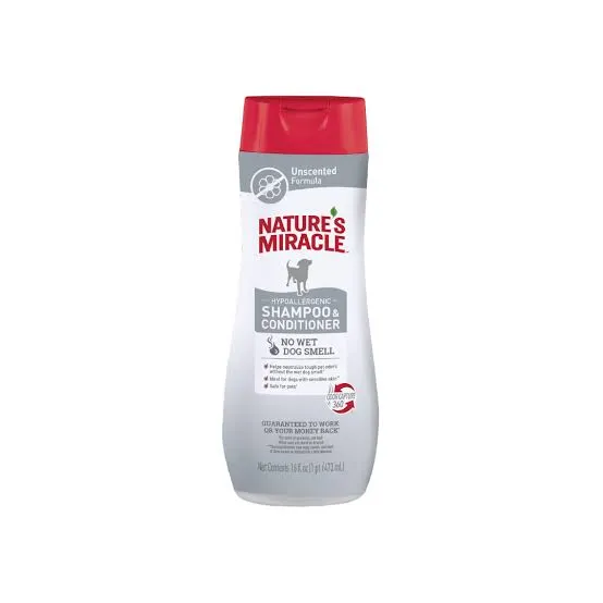 Nature´s Miracle Shampoo y acondicionador de Avena 16oz