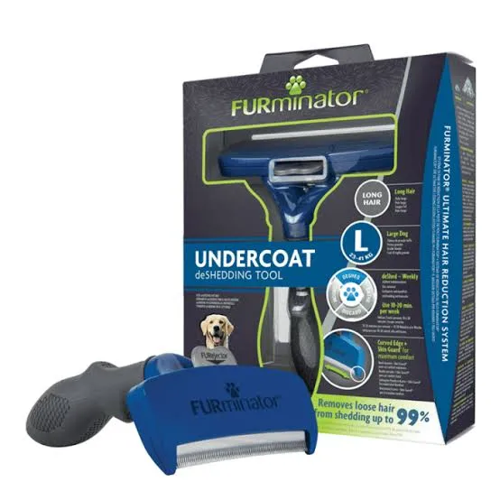 Furminator Deslanador Grande – Perros de Más de 50 lbs (FURMINATOR UNDERCOAT - LARGE LONG HAIR – PELO LARGO)