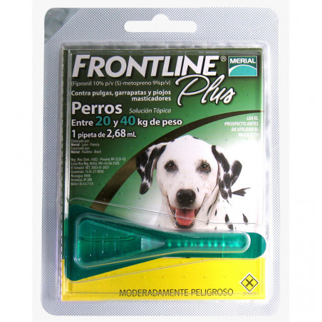 Frontline Pipeta Antipulgas para Perros de 20-40kg