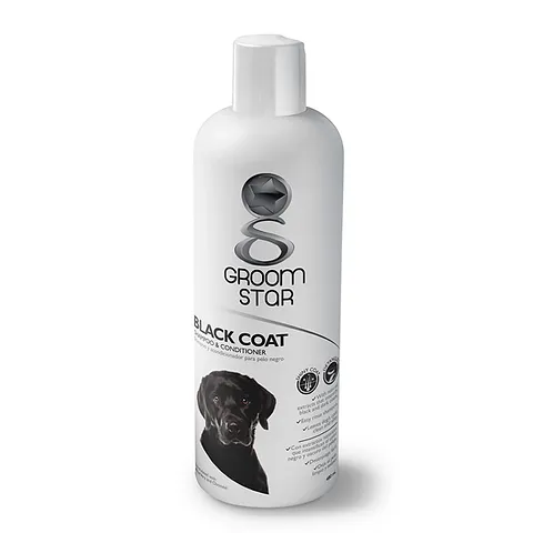 Groom Star Shampoo para Perros (Black Coat 240ml)