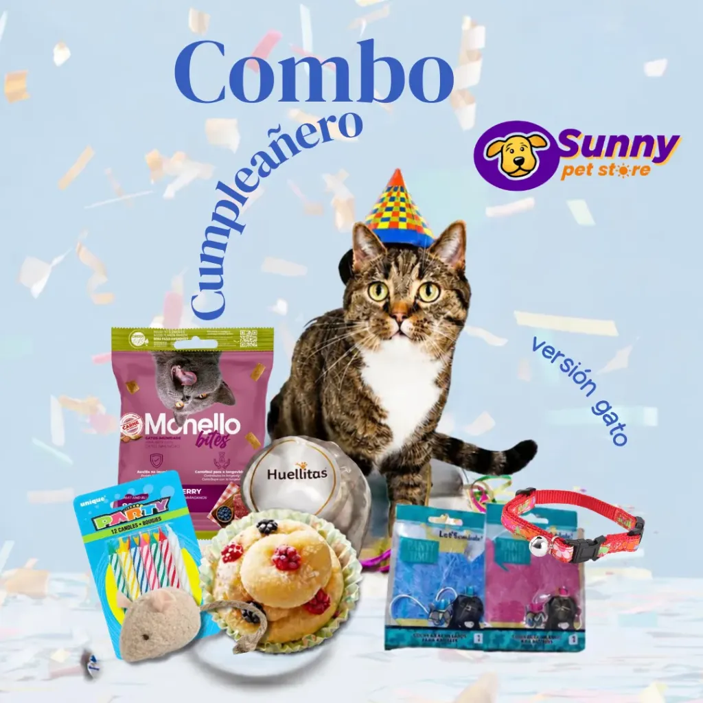 Combo Cumpleañero Gato