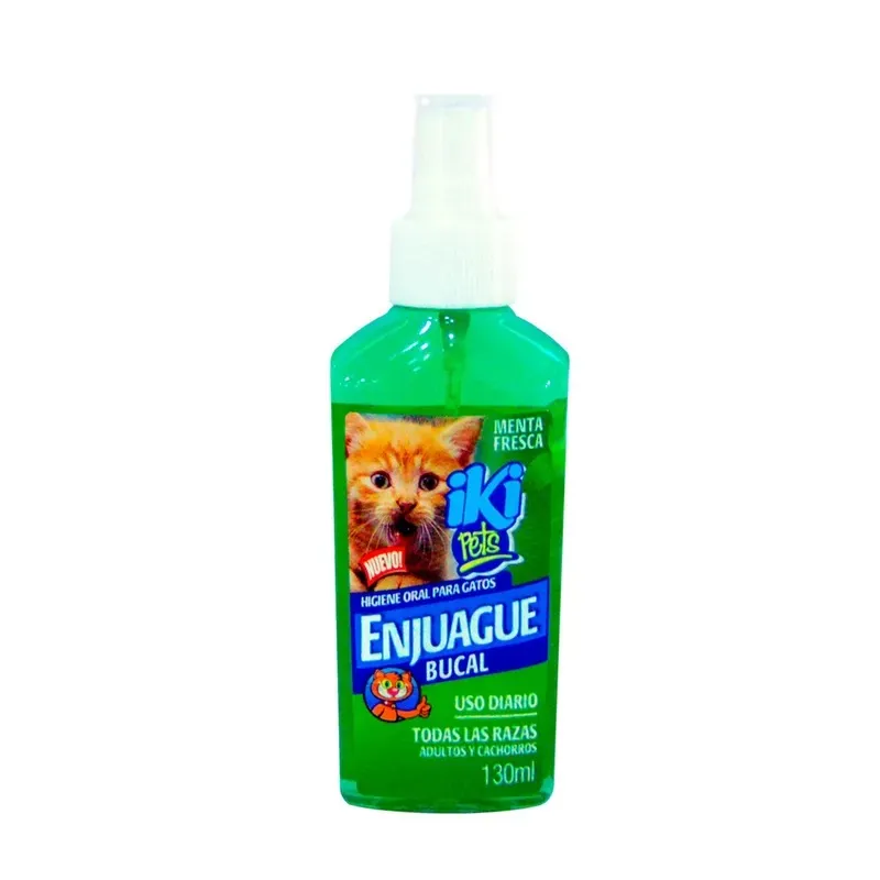 Iki enjuague bucal para gato