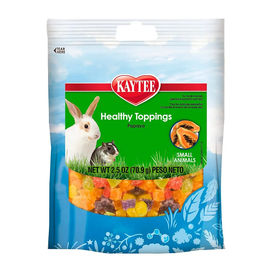 Golosina de Papaya Deshidratada para Pequeñas Especies - Kaytee