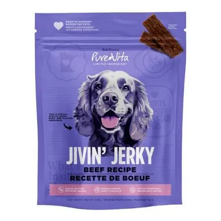 NutriSource Pure Vita Strips Beef  - Sabor carne