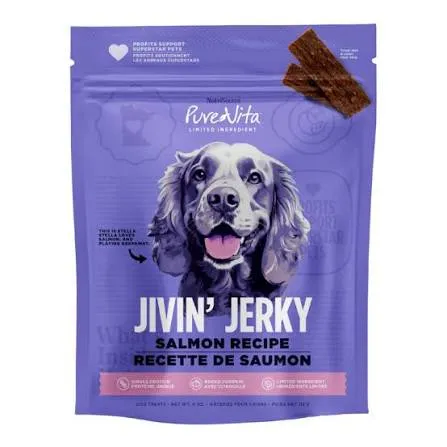 NutriSource PureVita Salmon Jivin' Jerky - Sabor Salmón