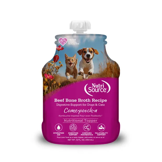 Nutrisource Come Pooch-A Beef - Carne 12oz