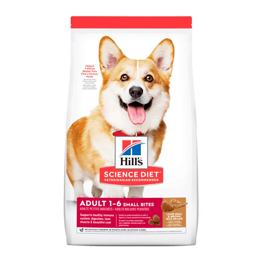 Hill's Science Diet Adult Small Bites Lamb & Rice - Cordero y Arroz