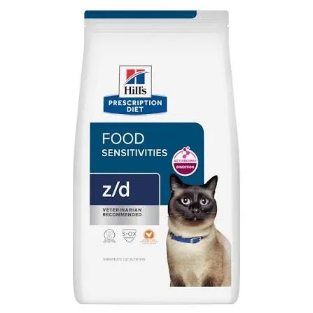 Hill's Prescription Diet Z/D Food Sensitives 4lb- Gato