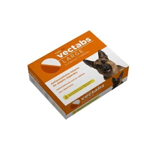 Vectab Large - Desparasitante para perro hasta 18kg