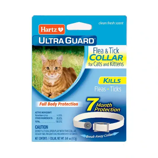 Hartz Collar Antipulgas para Gato (Blanco)