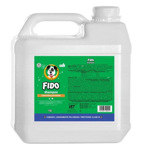 Fido shampoo para perros 1galón