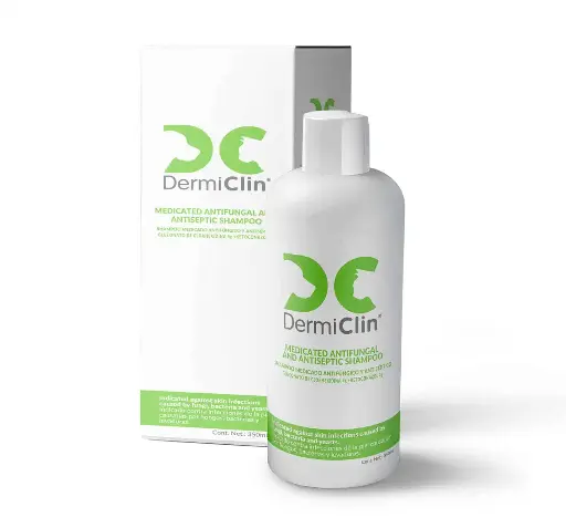 DermiClin Shampoo Antifúngico y Antiséptico 